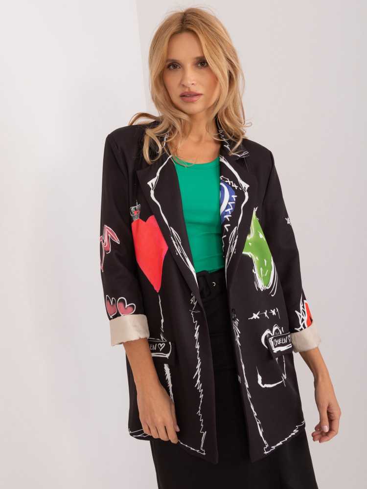 Italy Moda Striukė-DHJ-MA-18525-9,95-juoda