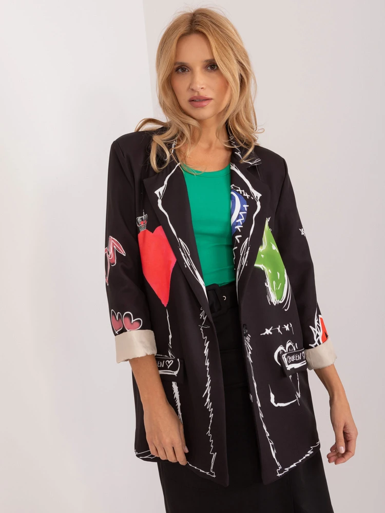 Italy Moda Striukė-DHJ-MA-18525-9,95-juoda