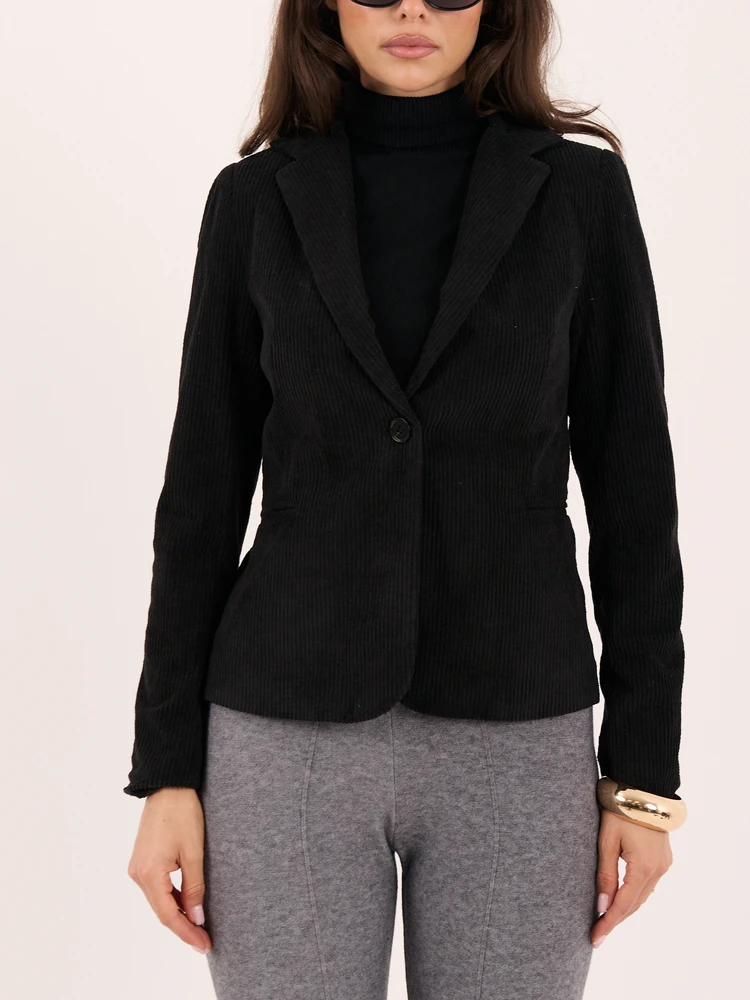 Italy Moda Marynarka-IR-MA-J172990.66-juoda