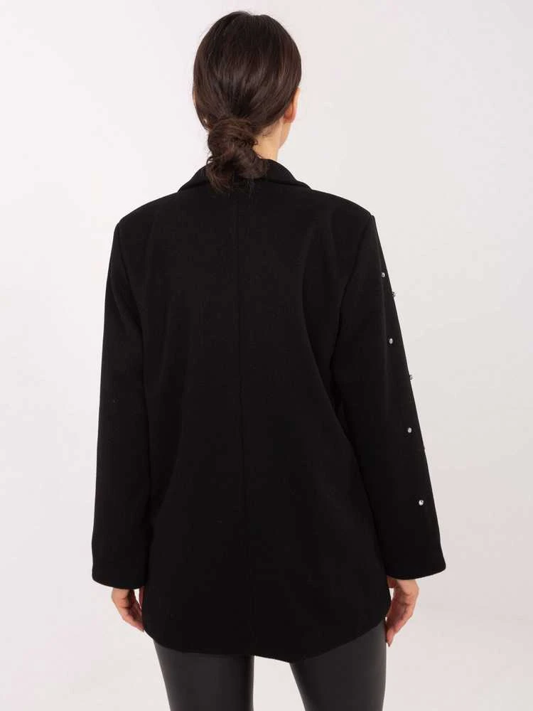 Italy Moda Švarkas moterims -IT-MA-18365.97-juoda