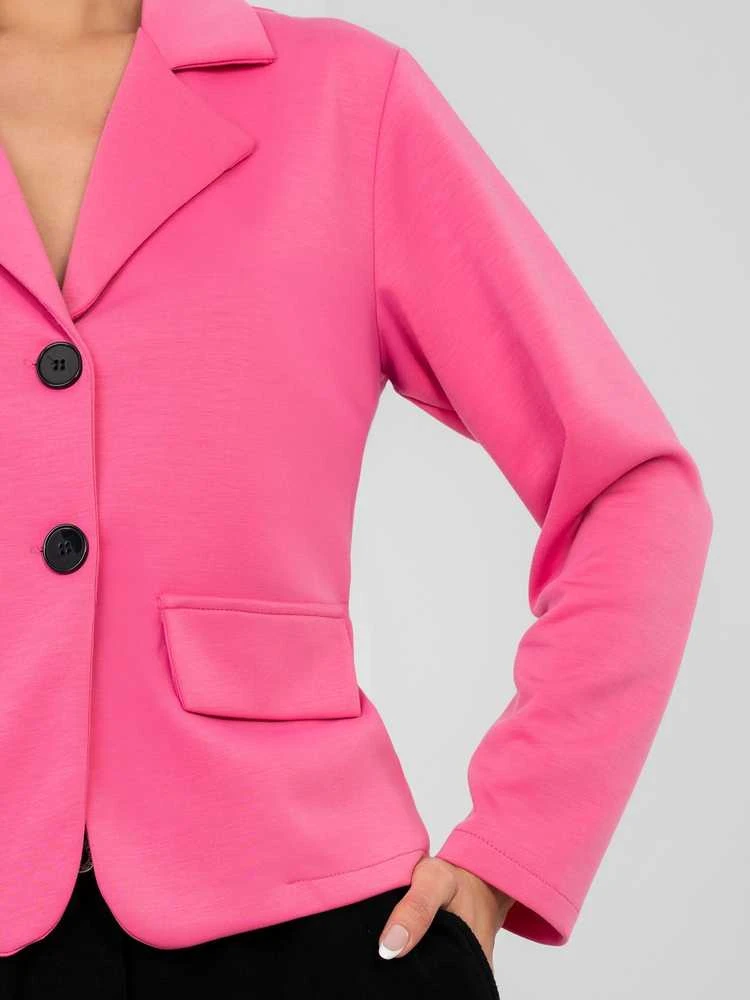 Italy Moda Švarkas moterims -IT-MA-22201.82-ciemny rožinė