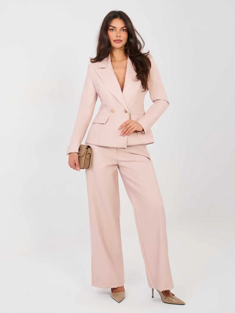Italy Moda Švarkas moterims IT-MA-FL10092.15-jasny rožinė
