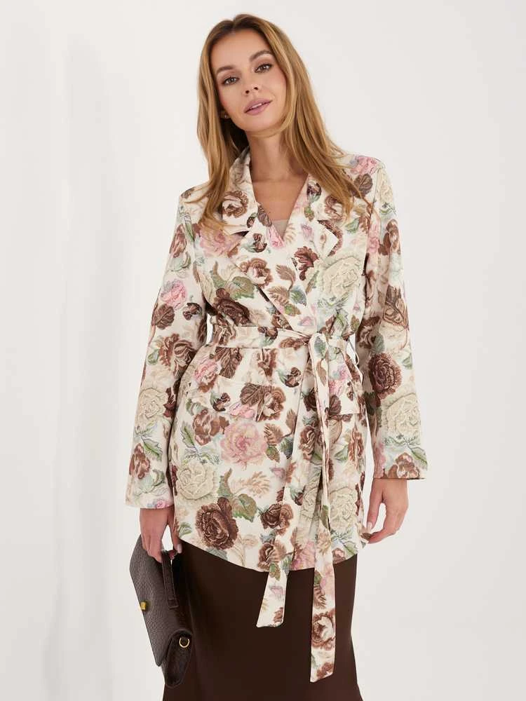 Italy Moda Marynarka-IT-MA-FL10158.02-ruda