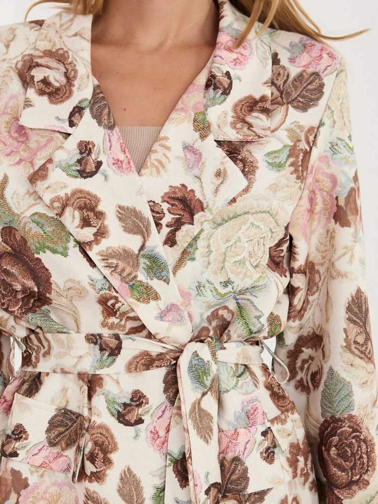Italy Moda Marynarka-IT-MA-FL10158.02-ruda