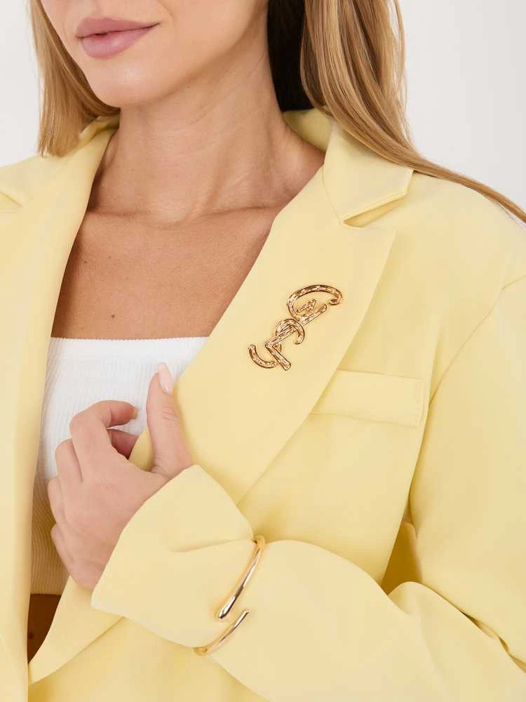 Italy Moda Marynarka-MI-MA-3232.90-jasny geltona