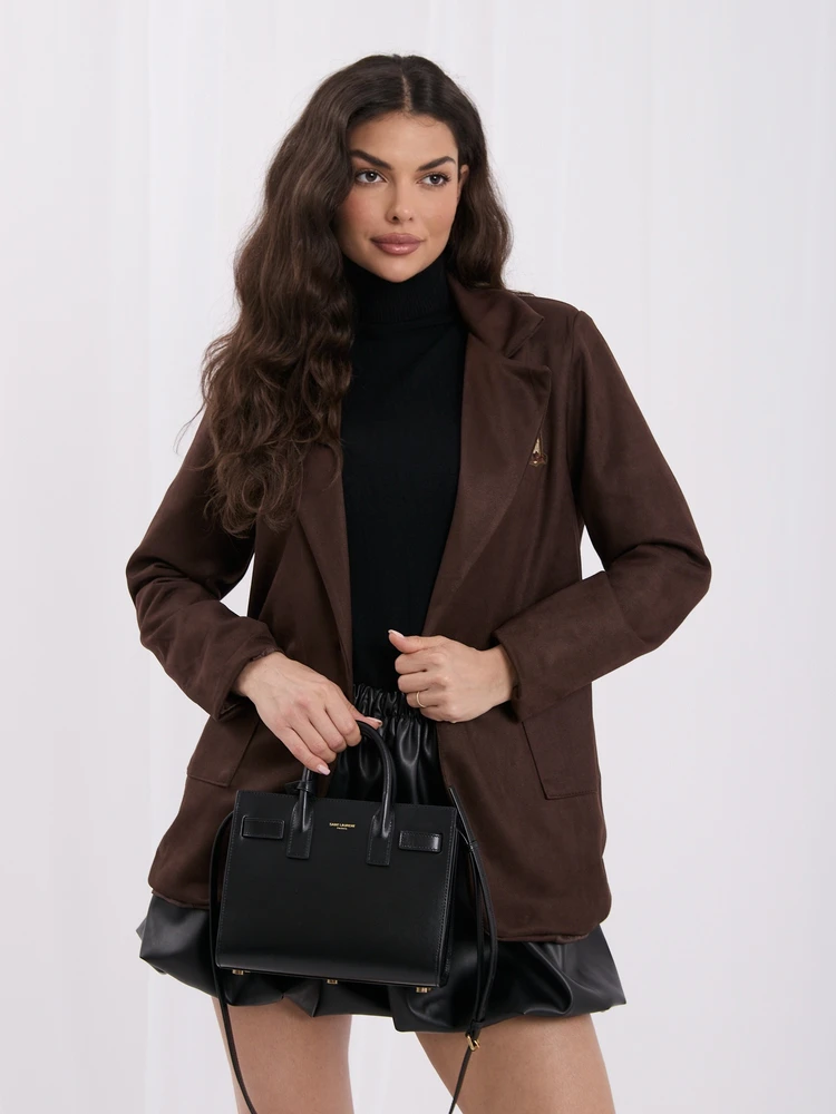 Italy Moda Marynarka-MI-MA-4207.59-ruda