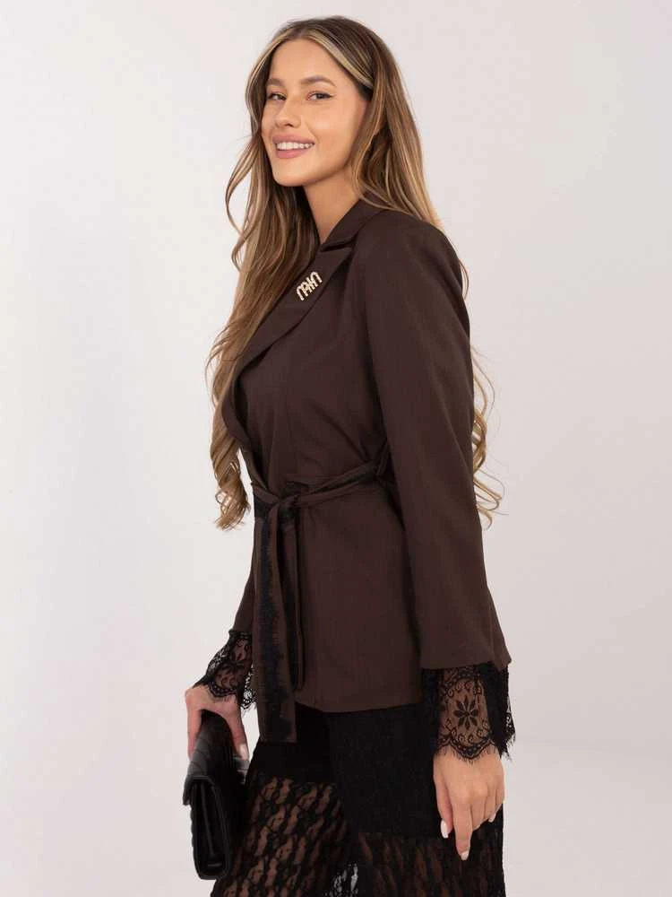 Italy Moda Marynarka-MI-MA-A2895.54-ciemny ruda