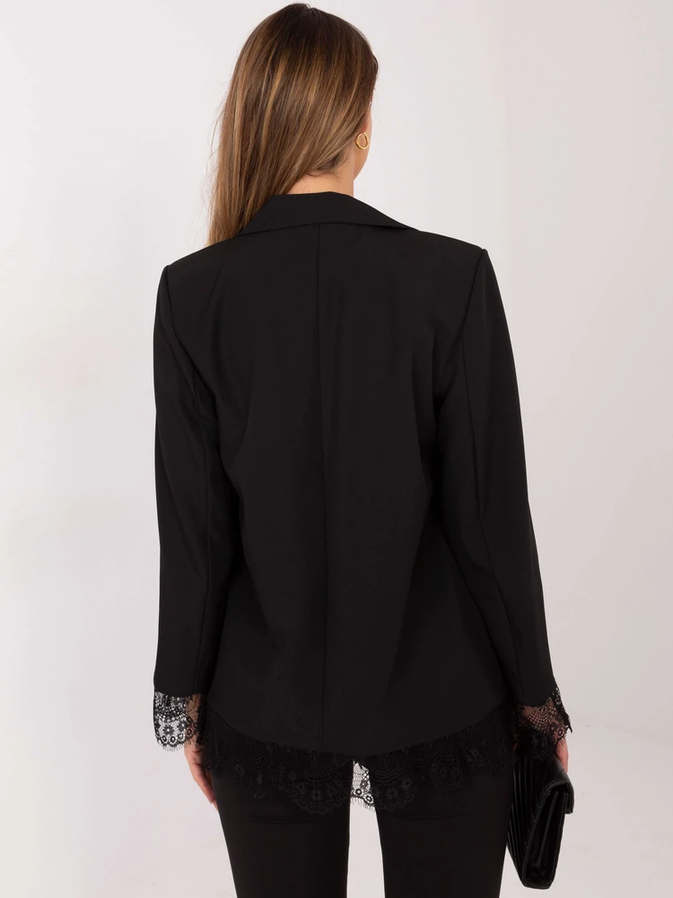 Italy Moda Marynarka-MI-MA-A5288.68-juoda