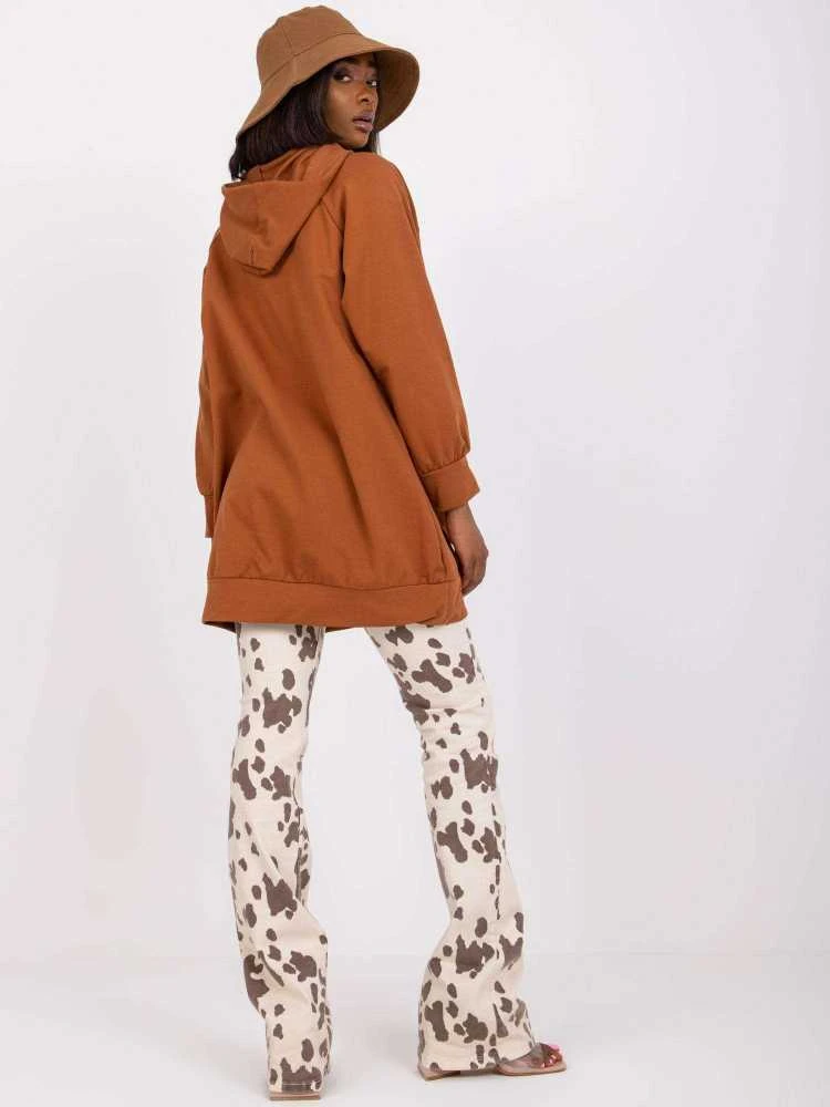 Italy Moda Megztinis-DHJ-BL-15658.35-šviesiai rudas