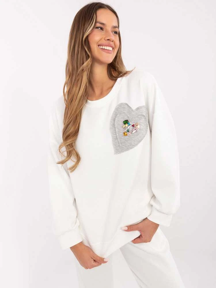 Italy Moda Megztinis-DHJ-BL-20322.72-ekru