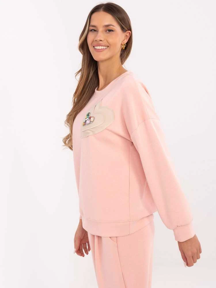 Italy Moda Megztinis-DHJ-BL-20322.72-persikas