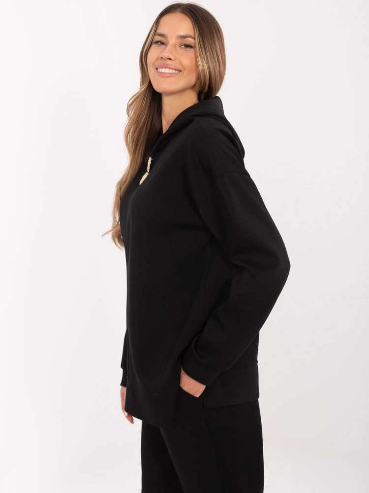 Italy Moda Megztinis-DHJ-BL-20510.68-juodas