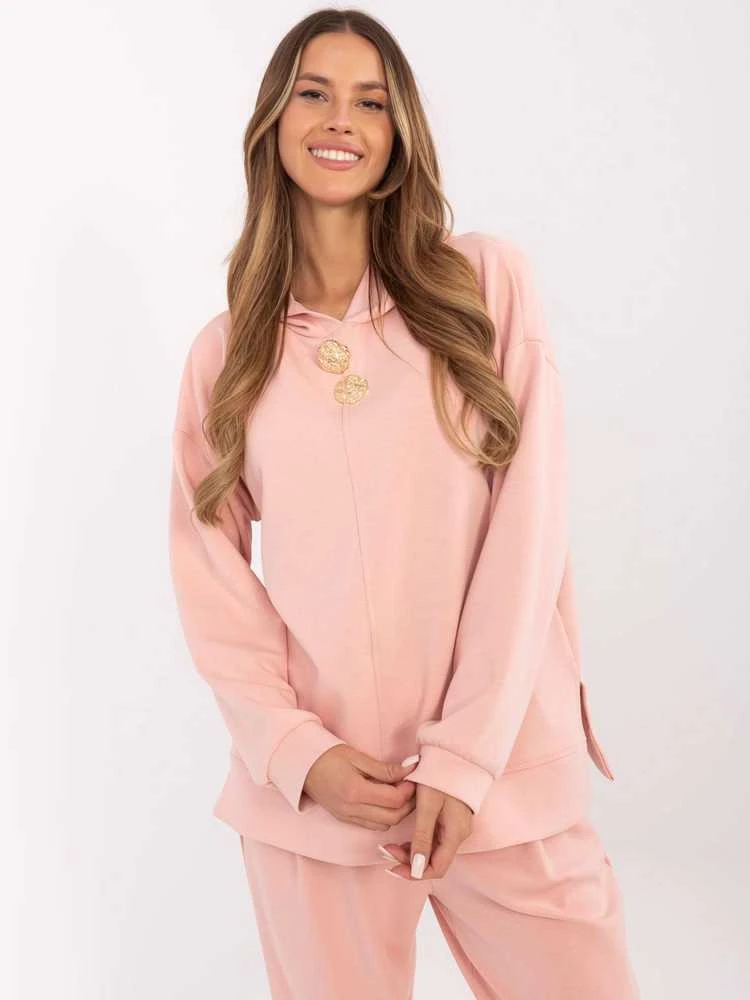 Italy Moda Megztinis-DHJ-BL-20510.68-persikas