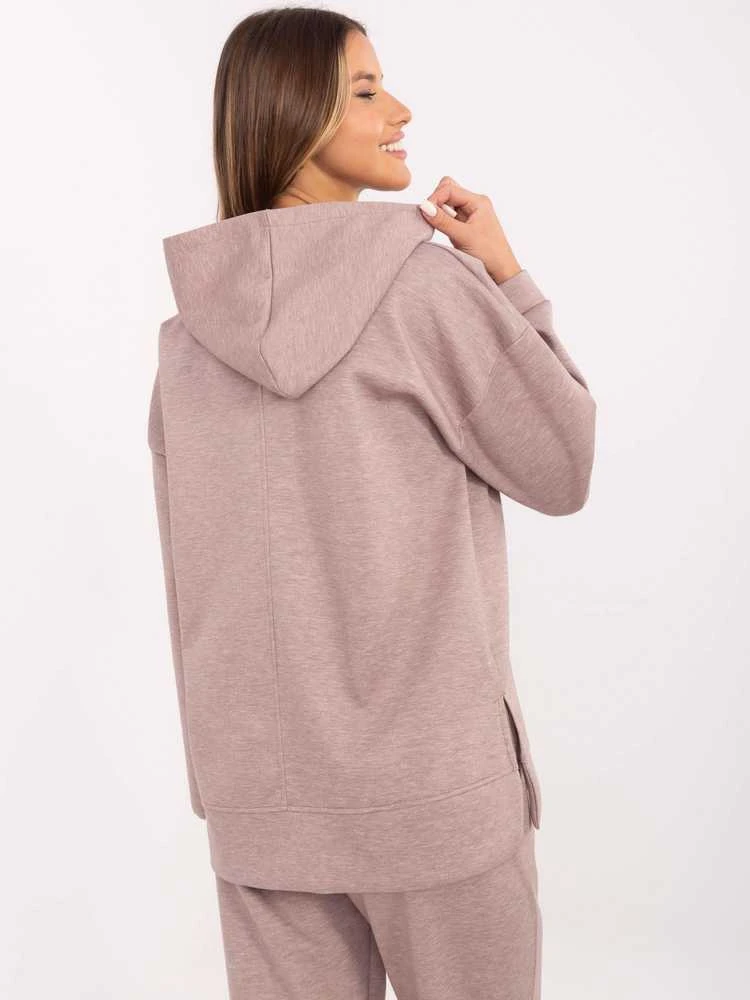 Italy Moda Megztinis-DHJ-BL-20510.68-tamsiai smėlio spalvos