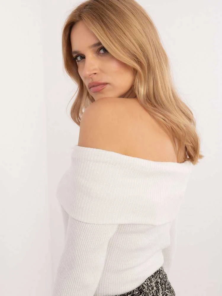 Italy Moda Megztinis-DHJ-SW-A2449.33-ekru