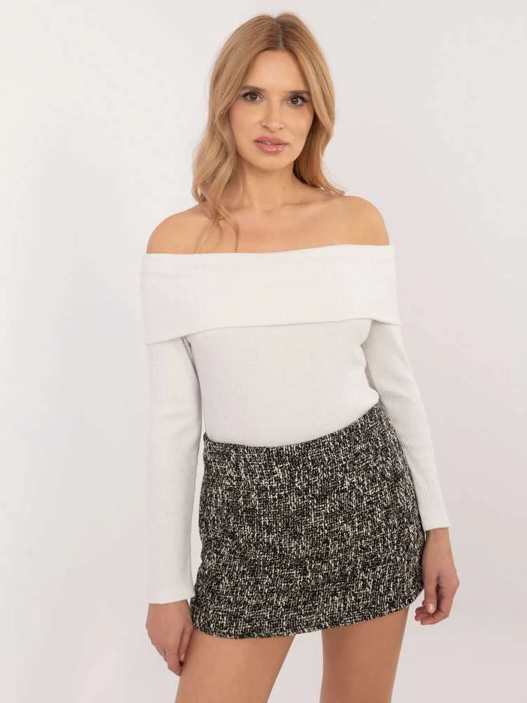 Italy Moda Megztinis-DHJ-SW-A2449.33-ekru