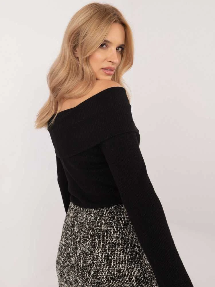 Italy Moda Megztinis-DHJ-SW-A2449.33-juodas