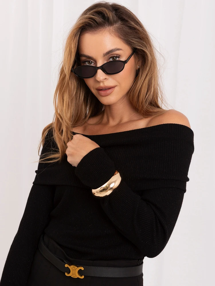 Italy Moda Megztinis-DHJ-SW-A2449.33-juodas