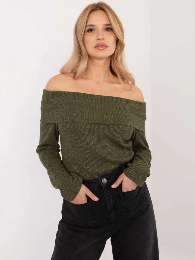 Italy Moda Megztinis-DHJ-SW-A2449.33-khaki
