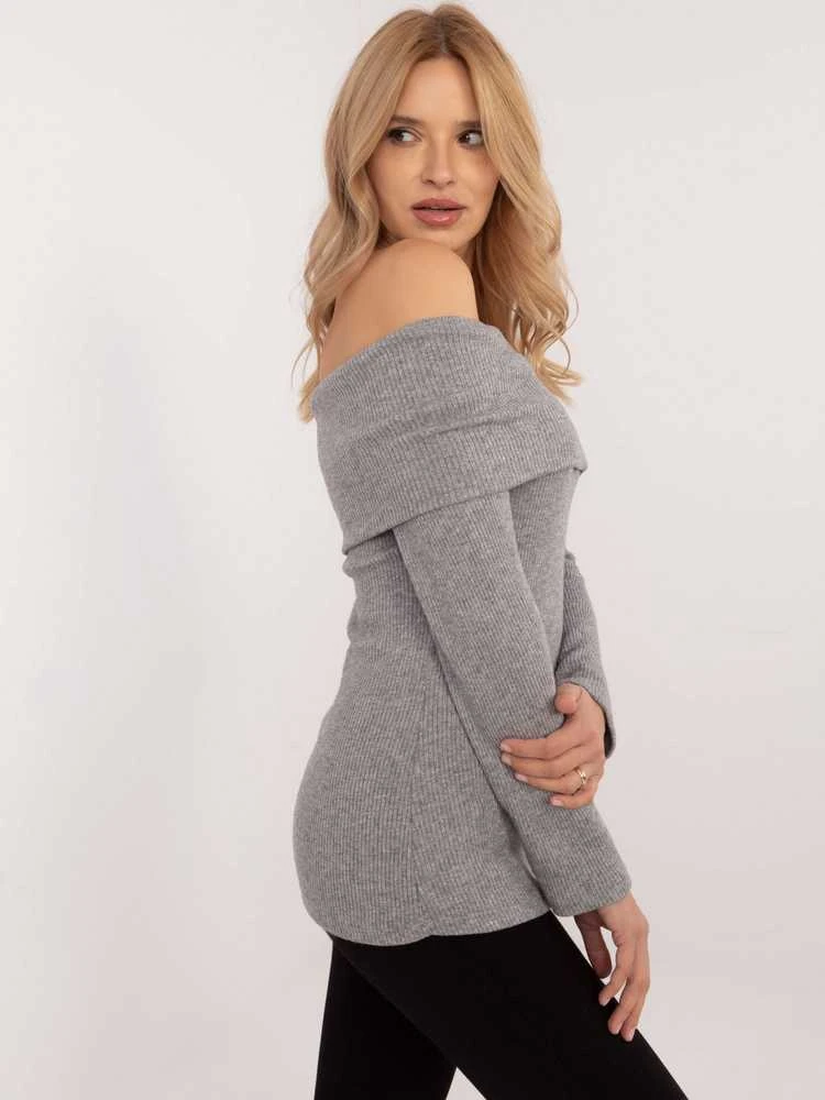Italy Moda Megztinis-DHJ-SW-A2449.33-pilkas