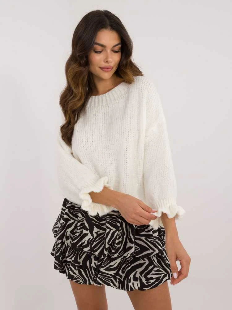 Italy Moda Megztinis-MI-SW-2912.10X-ecru