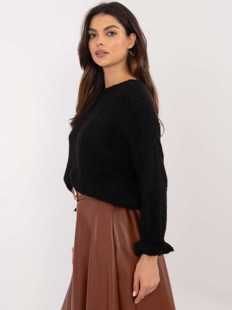 Italy Moda Megztinis-MI-SW-2912.10X-juodas