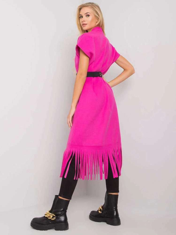 Italy Moda Megztinis moterims -DHJ-NA-A17206.69-fluorescencinė rožinė