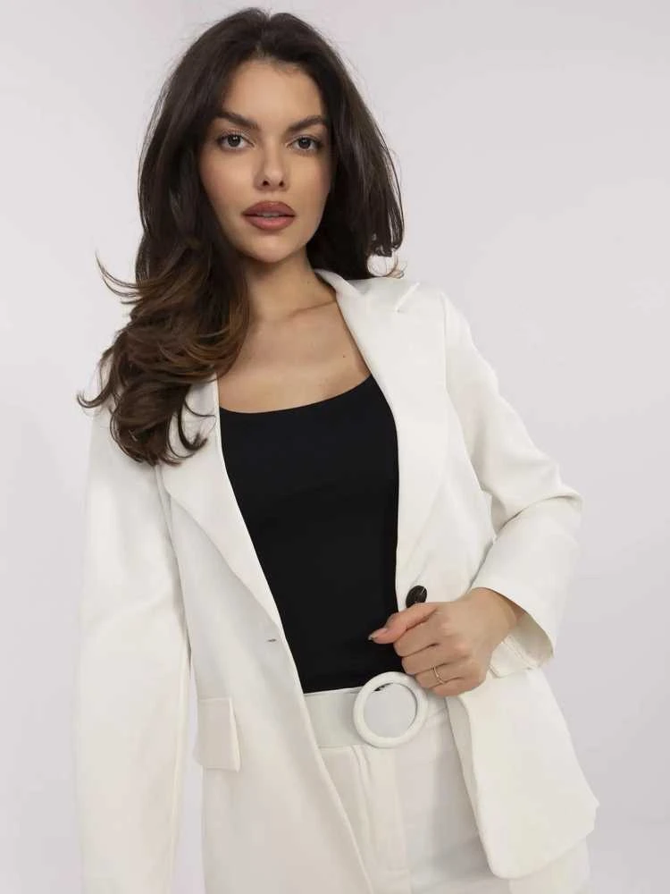 Italy Moda Moterų jope-EM-KR-617.55-tamsus meringue
