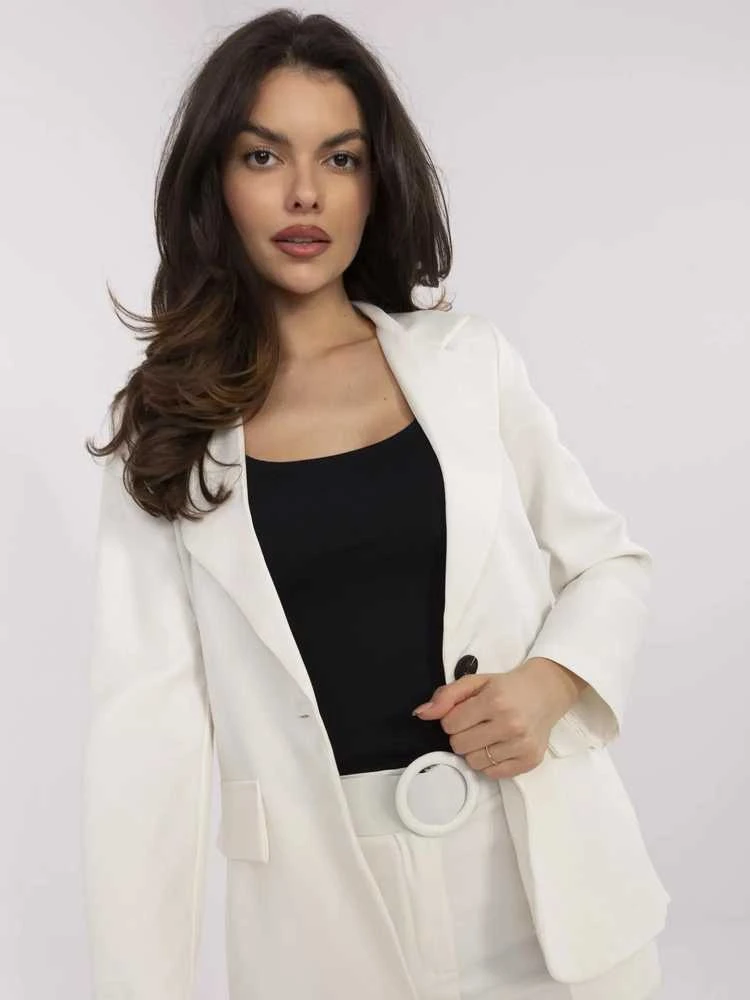 Italy Moda Moterų jope-EM-KR-617.55-tamsus meringue