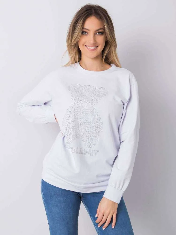 Italy Moda Palaidinė-DHJ-BZ-12779.43P-balta