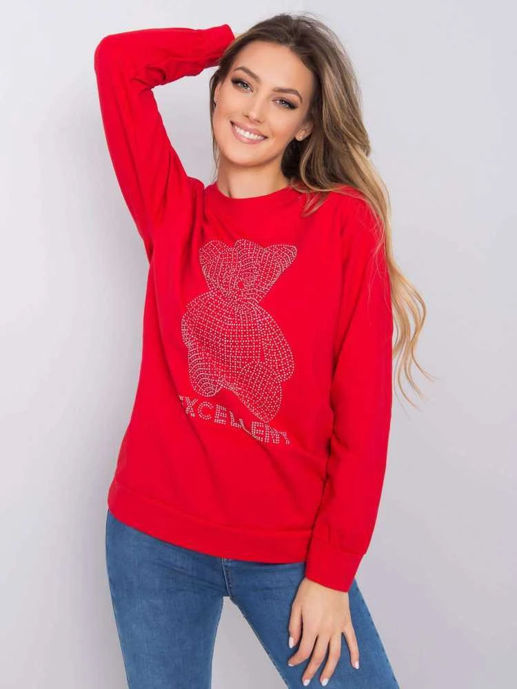 Italy Moda Palaidinė-DHJ-BZ-12779.43P-raudona