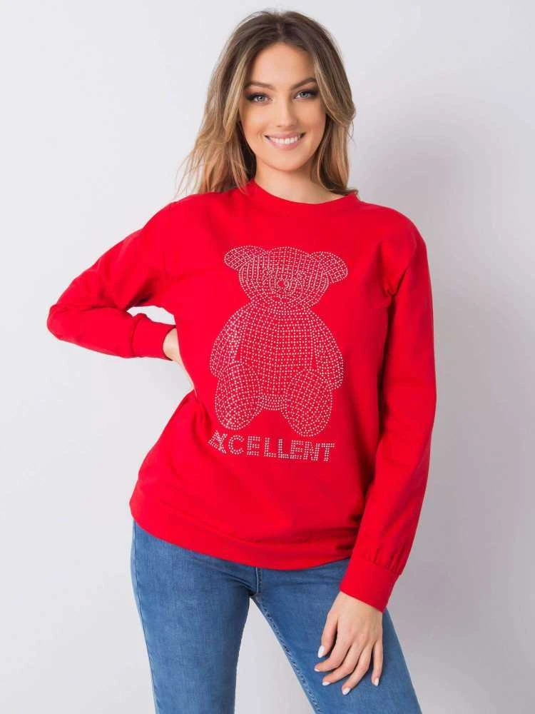 Italy Moda Palaidinė-DHJ-BZ-12779.43P-raudona