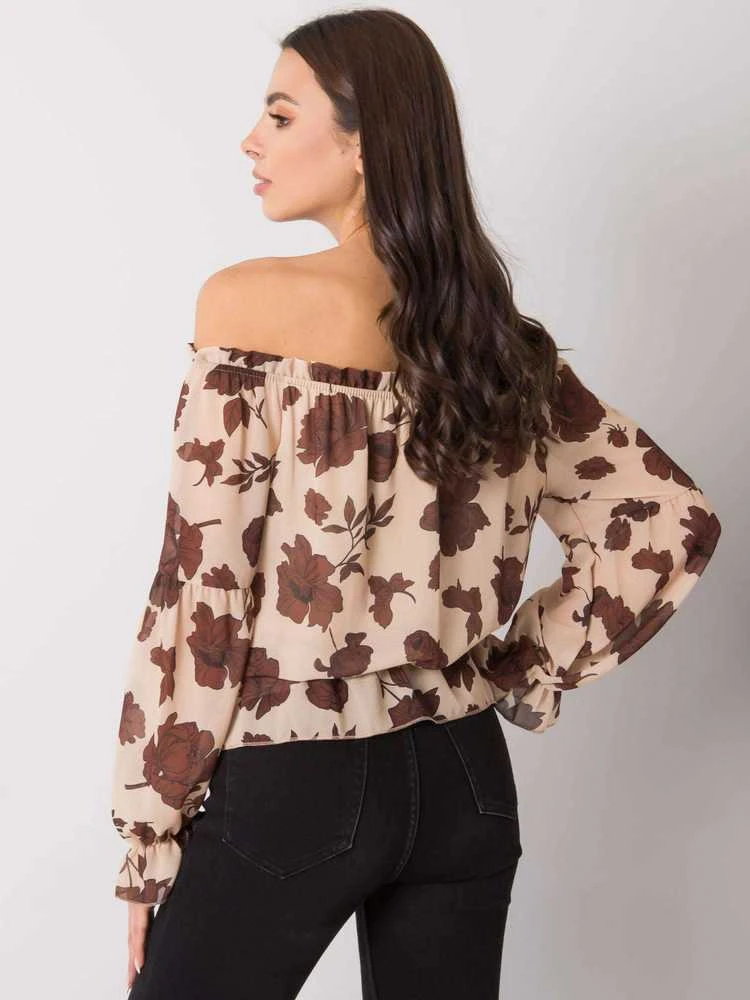Italy Moda Palaidinė-DHJ-BZ-15168.15P-smėlio spalvos
