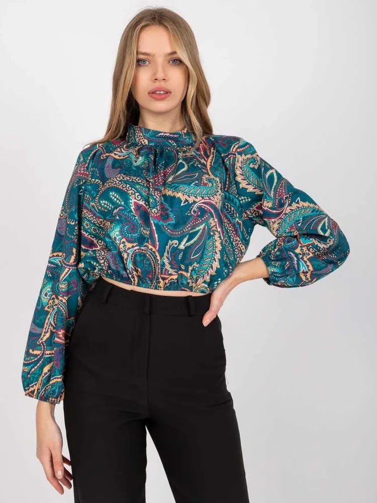 Italy Moda Palaidinė-DHJ-BZ-15170.39-tamsiai mėlyna