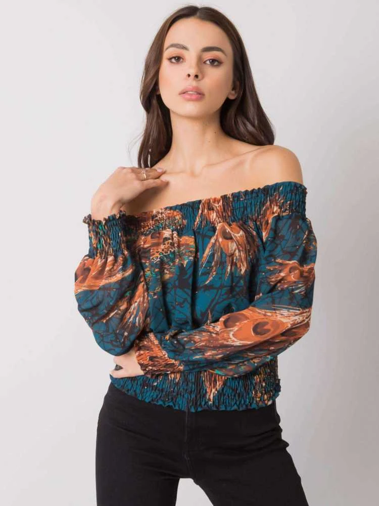 Italy Moda Palaidinė-DHJ-BZ-15175-1.11P-mėlyna