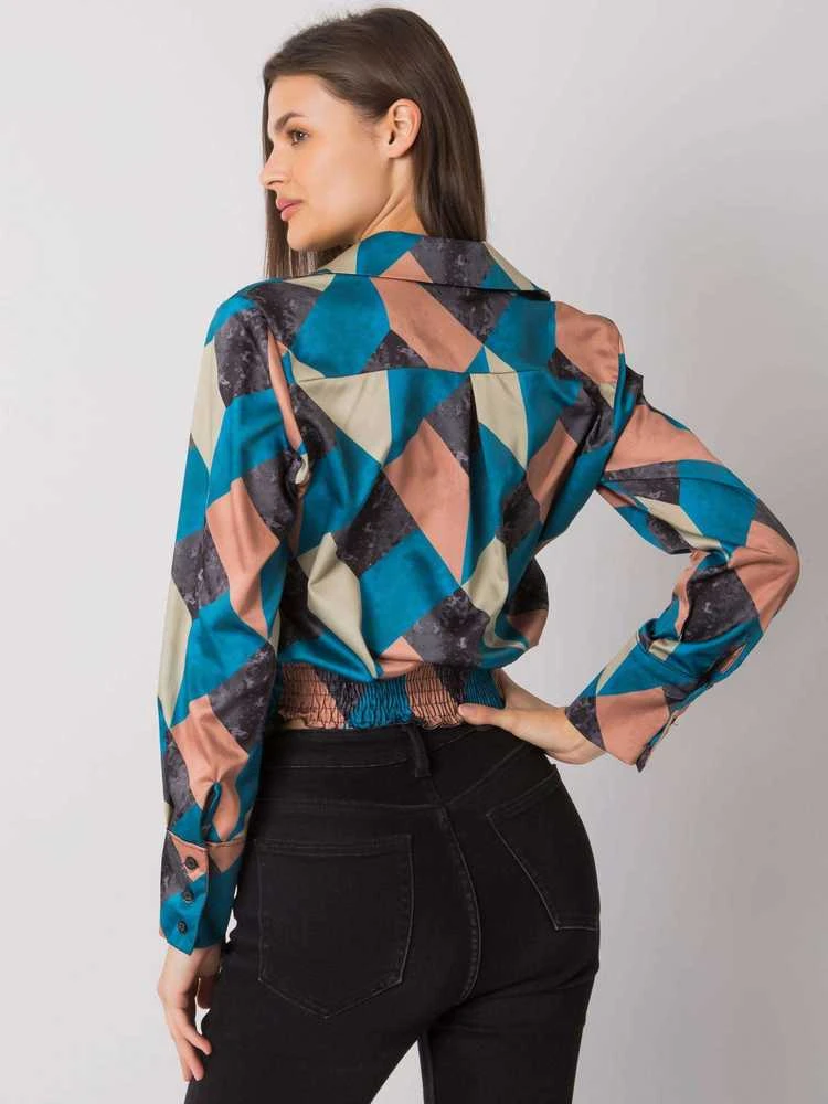 Italy Moda Palaidinė-DHJ-BZ-15251.82-mėlyna