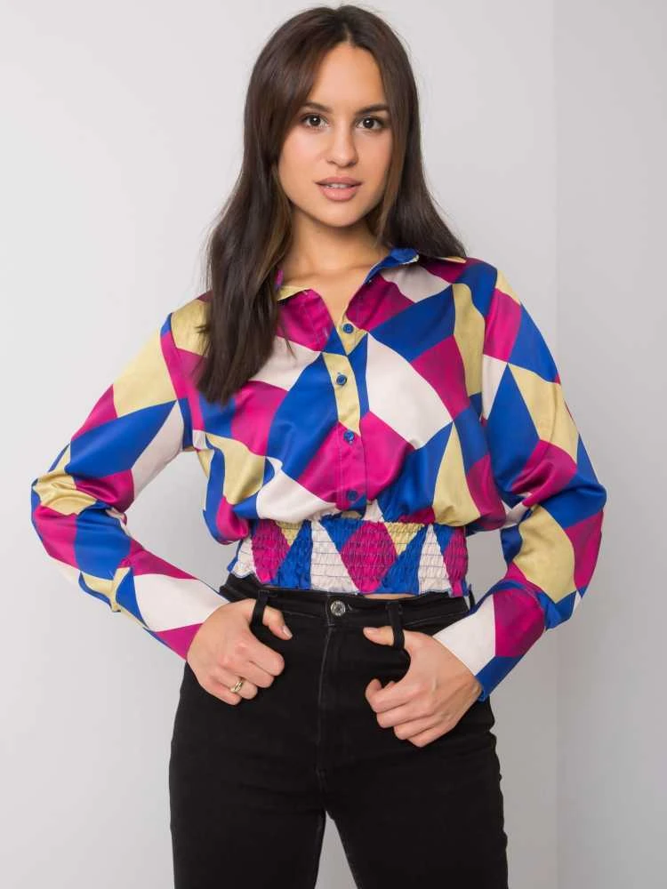 Italy Moda Palaidinė-DHJ-BZ-15251.82-tamsiai mėlyna