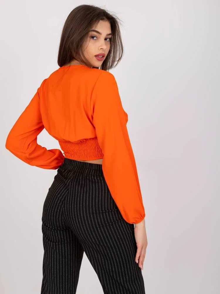 Italy Moda Palaidinė-DHJ-BZ-15672.40-oranžinė