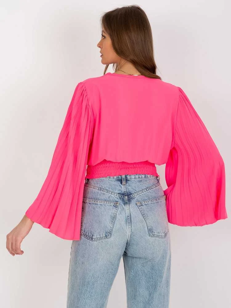 Italy Moda Palaidinė-DHJ-BZ-16503.30X-fluo rožinė