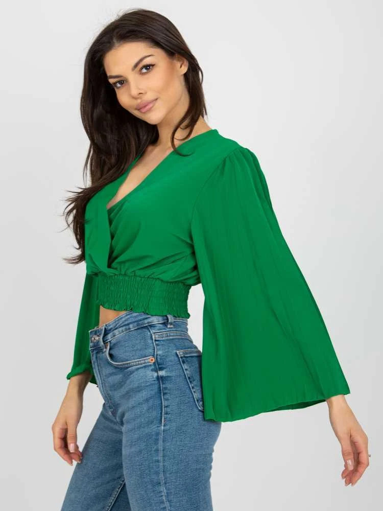 Italy Moda Palaidinė-DHJ-BZ-16503.30X-žalia