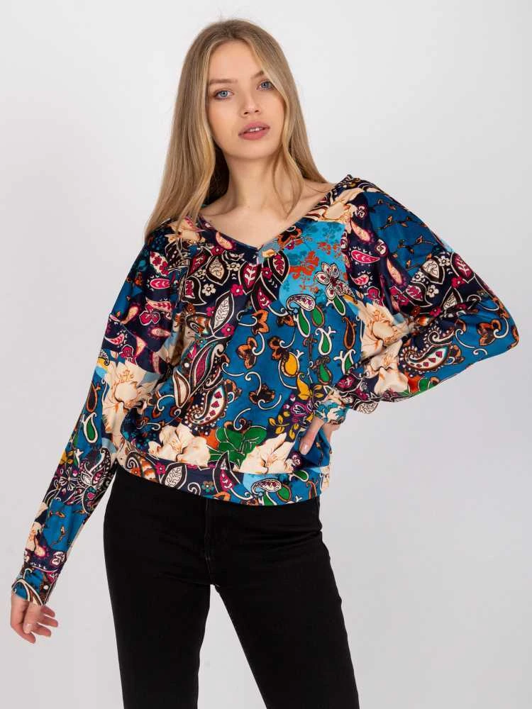 Italy Moda Palaidinė-DHJ-BZ-6550-3.14P-tamsiai mėlyna