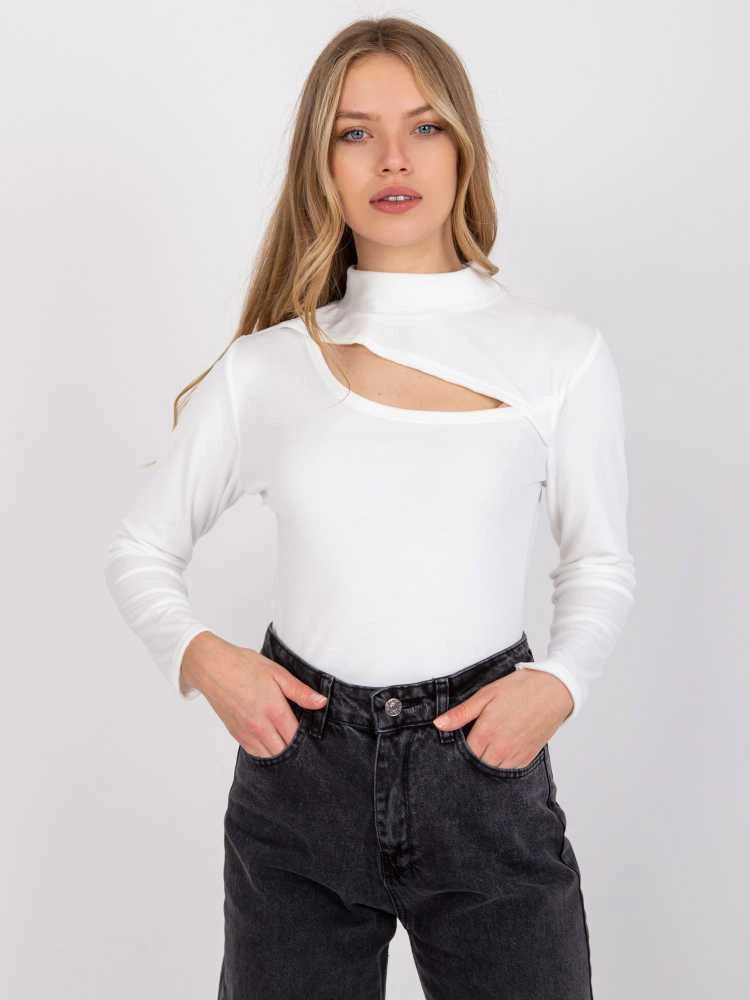 Italy Moda Palaidinė-DHJ-BZ-6561.09P-balta