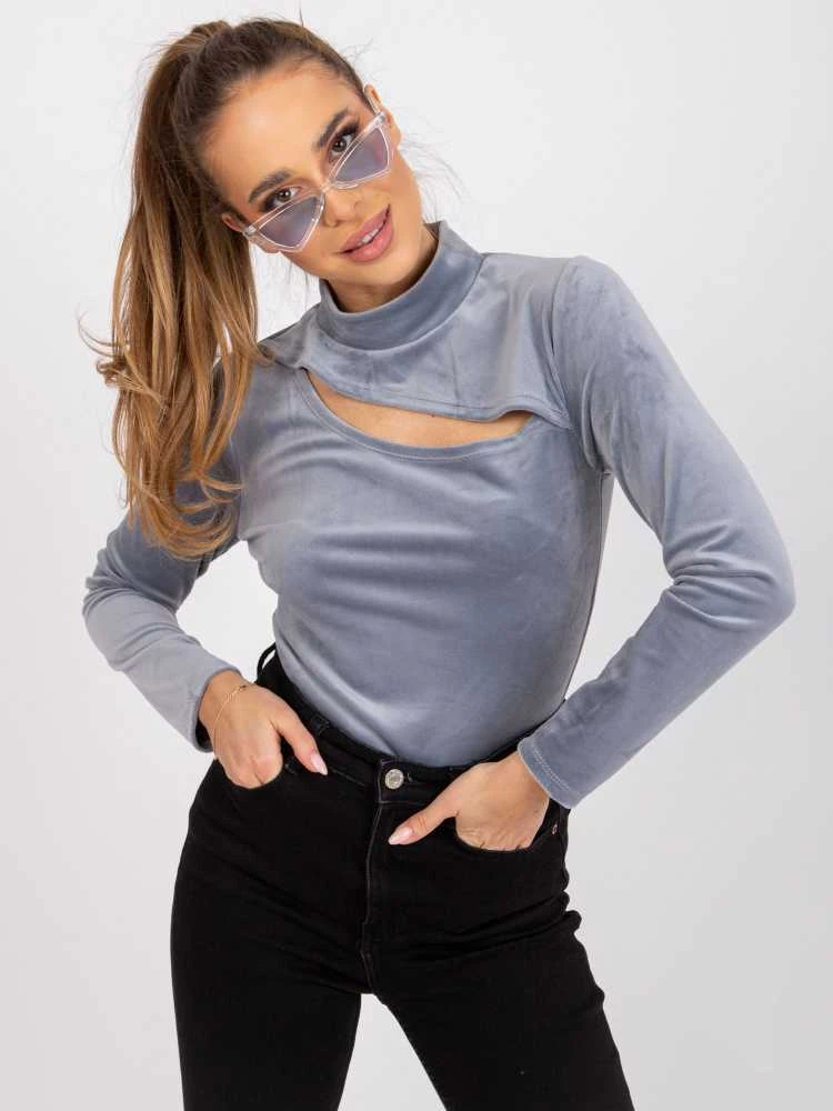 Italy Moda Palaidinė-DHJ-BZ-6561.09P-pilka