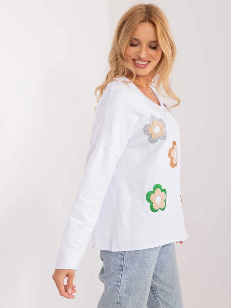 Italy Moda Palaidinė-DHJ-BZ-6679.22-balta