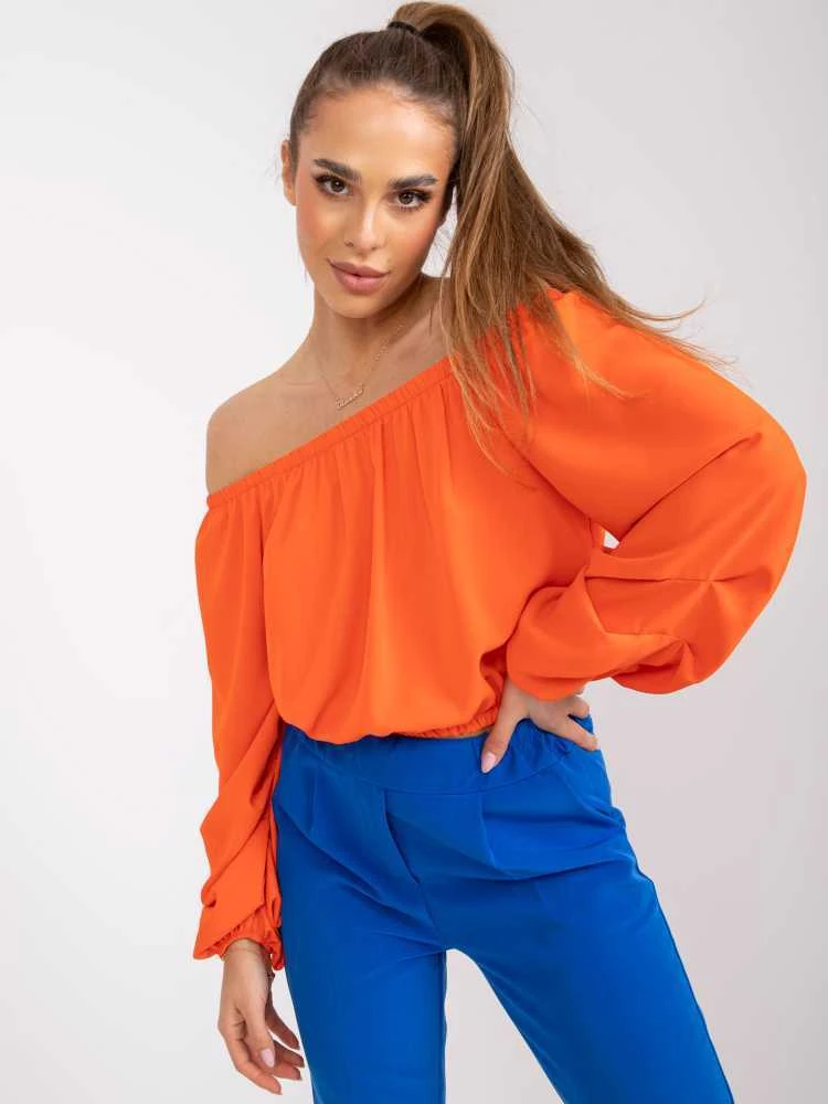 Italy Moda Palaidinė-DHJ-BZ-6816.57-oranžinė