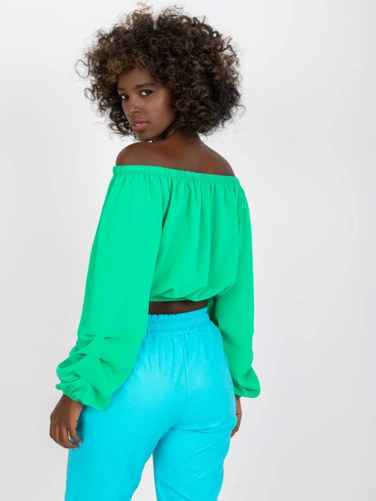 Italy Moda Palaidinė-DHJ-BZ-6816.57-žalia