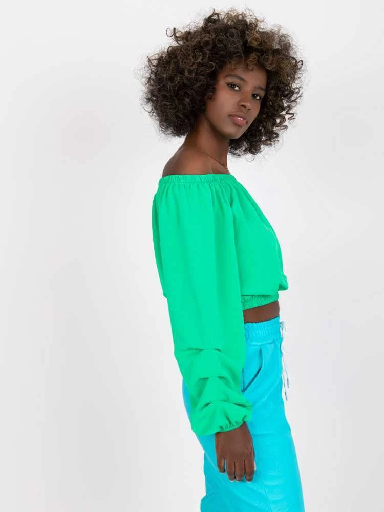 Italy Moda Palaidinė-DHJ-BZ-6816.57-žalia