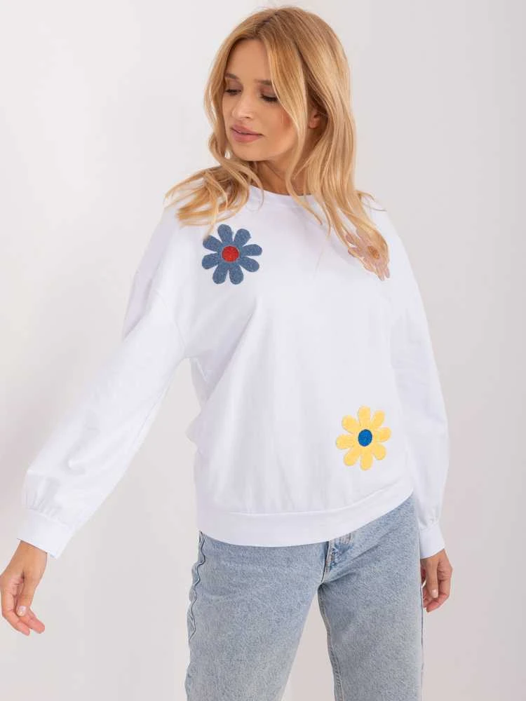 Italy Moda Palaidinė-DHJ-BZ-8856.39-balta