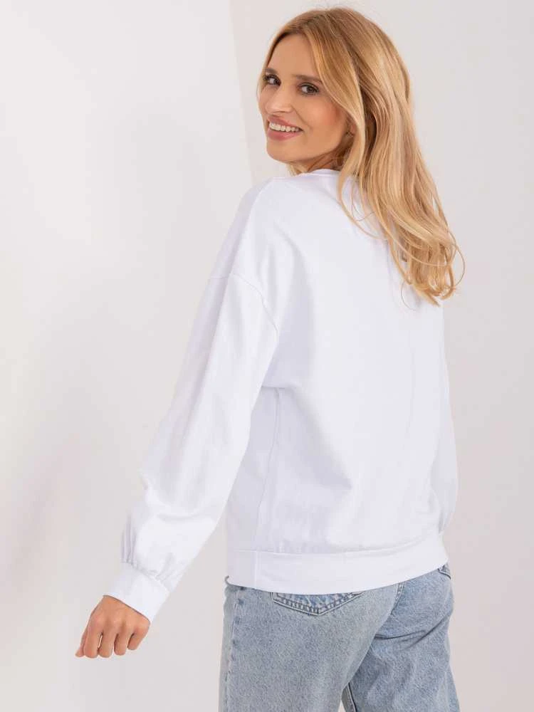Italy Moda Palaidinė-DHJ-BZ-8856.39-balta
