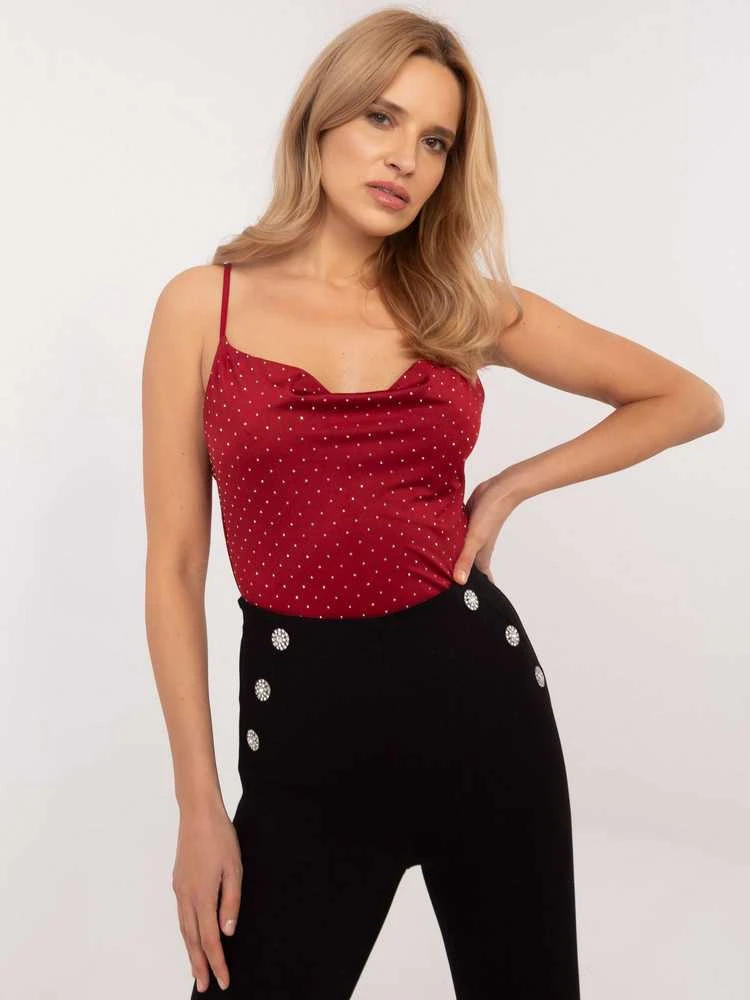 Italy Moda Palaidinė-DHJ-TP-20051.78-bordo